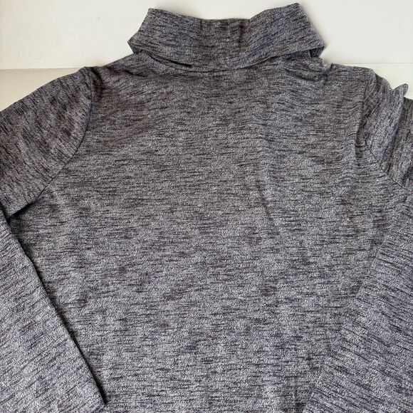 Pure Jill Women Gray Heather Pocket Dress Pullover Cowl Neck Long Sleeve LP - Picture 12 of 12
